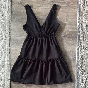 Elegant Black Sleeveless Dress